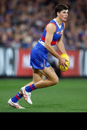  has been somewhat of the forgotten unicorn of the Western Bulldogs, outshone by the early-season exploits of Sam Darcy but now, with Sarcy sidelined for most if not all of the season, just as important to the club's charge towards September. Like Darcy he is a young tall who can play a variety of roles, mostly as a tall defender or forward, perhaps lacking quite enough height to help out much in ruck. In this still very nascent phase of what should be a long career, he is not a noted fantasy option, but his durability should unlock the value of fantasy premiums around him.