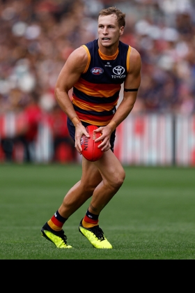 Jordan Dawson is currently set to finish among the top six fantasy midfielders for 2025, leading the Crows to a top four placing as we turn the corner for the second half of the season. We have all seen Dawson's best, and he has delivered it in his preferred mid/forward role with help from Izak Rankine to take the pressure off. The question that might be hanging over him in the minds of some fantasy coaches is whether he can sustain it through the back nine of the season, as he has been known to go in and out of form during a season. A strong trade-in target.
