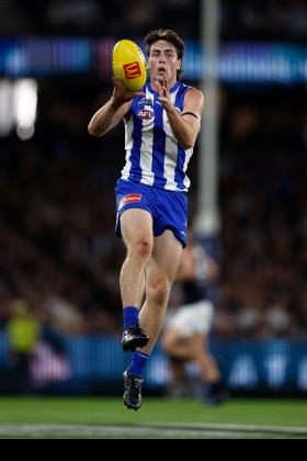 George Wardlaw has come back into the North Melbourne side after injury lay-off at an interesting time, where the team is rediscovering how to win. The addition of Luke Parker to the midfield has helped, but it is Wardlaw and fellow early draft picks who will lead the club to their next finals tilt, and questions still linger over what sort of player Wardlaw will be. Is he too one-dimensional to rotate to flanks or wings, like Tom Liberatore? Can he get big enough to survive on the inside for 200 games? He obviously has the tools, now he has to carve himself into a finished product.