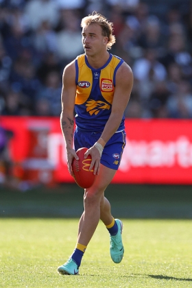 Clay Hall is one of a number of younger West Coast midfielders who have been mostly given an apprenticeship at WAFL level this season under new coach Andrew McQualter, much to the consternation of some Eagles fans - not to mention fantasy coaches who are always looking for lucrative cash cows coming through. The Eagles are still picking their best team every week, rather than giving games to kids just for the sake of their development, leaving Hall, Tom Gross and Bo Allan either in the magoos or in a substitute vest. Can one of them escape the grey zone at selection?