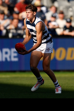  suddenly has much more responsibility in the Geelong backline in the short term, with injury to Sam De Koning meaning he has to step up to play centre half back. Geelong has an All-Australian tall defender in Tom Stewart but his best game is when he is not back-shoulder, so it is O'Sullivan who will mark up the likes of Eric Hipwood while Stewart creates on the intercept and counter attack. Defenders of his limited accomplishments are generally not picked for fantasy purposes, but his scoring should increase with his opponents getting more targets.