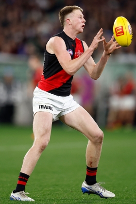 arrived at Essendon at a time when the club should really be in full rebuild mode, which it kind of is even though that's not what the hierarchy is saying. They have given him enough games to know that he can cut it at the level, starting on a wing in his first game then drifting towards a role in defence as the team kept losing soldiers to injury. He can compete at AFL level, that's the first step, but does he have a one wood in his bag that can set him apart to escape the label of a mere roleplayer? Another year in the system might be needed to uncover his full range of talents.