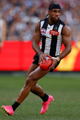 Isaac Quaynor has been in the news this week for no fault of his own, the subject of an unacceptable barrage of on-field abuse from Izak Rankine. Collingwood's backline has been under a lot of pressure this year since the forced retirement of Nathan Murphy, leading Quaynor to have to cover forwards much taller and bulkier than him, as he did last week on Darcy Fogarty. The pressure this week will be less physically pressing but more in perceived attitudes from the crowd and wider society. Hopefully, his teammates will get around him to let him know he is loved.