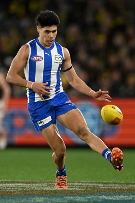 Paul Curtis has drawn some press coverage this week for missing out on a representative side of players aged 22 or under. While he has missed a few games, including a lengthy suspension, his play in the matches he did appear in is very much at an elite level, in one of the hardest positions to play. Particularly in a bottom four side with only one recognised key forward, Curtis has shown that he has joined the top echelon of crumbing forwards, with natural goal sense and skills to match anyone in the league right now. He would star in a better team.
