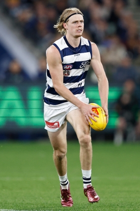 Zach Guthrie took a long time to settle into this star-studded Geelong side, not contributing much in his early games other than playing his role and trying not to make too many mistakes. As he has matured and the team around him has iterated, he is almost at the stage now where he can be the focal point of the defence. With Tom Stewart ageing and the Cats still built on control from the back half, his form could be the difference between Geelong making another finals campaign or falling away like Sydney did a few years ago. Not a fantasy player, either way.