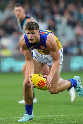 Jobe Shanahan is one of a number of young talls who inherit the West Coast forward line after the departure of Oscar Allen to Brisbane. While Archer Reid and Cooper Duff-Tytler are more of a deeper forward/ruck type, it's Shanahan who is most likely to be the centre half forward for the Eagles for 200 games to come. His stock in trade is the lead up mark across half forward and at least halving contests for marks, making him a limited producer of stats for fantasy purposes. Of interest only in dynasty leagues, where his value is very low at this early stage.