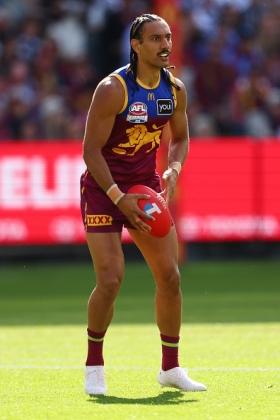 Bruce Reville is a fan favourite, and also a coach favourite these days as he has upgraded his status from the fringes of the best 23 at Brisbane to replace Callum Ah Chee's role as Mr Fixit. He may not have a one-wood of a skill to lift him into the A-grade level, but he is competent and hard-working enough on the outside to play a wing or a flank at either end, whatever Chris Fagan needs on the day. His fantasy worth is barely as a spot starter if you are desperate for a warm body, but he is one player whose value is not in stats but in enabling bigger stars to shine.