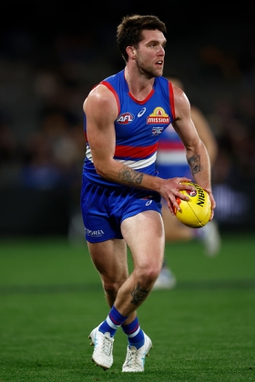Bailey Williams is the sort of player whose value for fantasy purposes is highly contingent on the presence of certain other players on the teamsheet. If the Bulldogs don't have their full complement of key defenders, Williams is asked to play a half back role to try to cover space and spoil third tall forwards. If Luke Beveridge has all he wants in terms of big blokes up the spine, he has the luxury of using Williams in his preferred position of wingman, where on his day he can score as heavily as anyone in that position, especially at Docklands. A spot start at best.