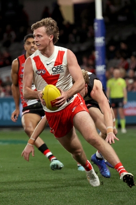 James Jordon has spent most of the early part of the 2026 season in the defensive half forward role where he has been for most of his career, but last week he was called upon to tag Harley Reid despite the game quickly descending into a procession. The oppo today in Gold Coast has a lot more star mids to counter, and the man they call the Padlock will probably be asked to go to Touk Miller - who was tagged last week - or Noah Anderson. He starts on a HFF to join mids and leave his opponent loose; a dangerous tactic that won't happen every week.