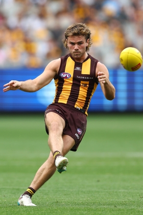 Nick Watson was given high praise this week in footy media as possibly being Hawthorn's most important player. It was Watson whom Sam Mitchell put in the centre for the last two contests in the thrilling win over Geelong, with Cat mids visibly unsettled by who was supposed to man him up. His threat level is greater than his statistical output, like Cyril Rioli before him with similarly lethal closing speed. He also shares with Josh Weddle an impact on games not measured in disposal accumulation. In other words, not a fantasy player, just one to sit back and enjoy.