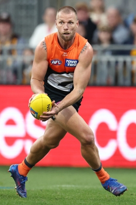 Jake Stringer has been grumping his way around the GWS forward line during their recent run of poor form, giving off particularly bad body language vibes. The Giants injury list is longer than the Hume Highway, so he's not wrong in that the orange midfield is not delivering the ball inside 50 to anywhere near its best, but with Jesse Hogan obviously underdone, Aaron Cadman absent and the tall key forwards otherwise inexperienced, it should fall to the Package to deliver some calm leadership. Unfortunately, he has always been far more inspirational than dependable.