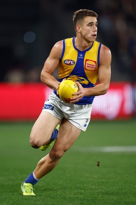 Elijah Hewett was one of a number of younger West Coast players tried on the inside last year as the Eagles headed for yet another wooden spoon. His story was one of the better ones, as his audition turned out reasonably well to fill the inside-out midfielder role that every good team needs in the modern game. Injury has intervened at times since then, but the Eagles are on the uptick this year and he has a chance to join the rising tide if he can get some match form together in a string of games. He has the talent, he just needs the fitness and a bit of luck.