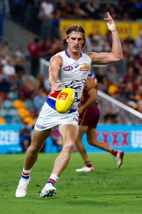 Michael Sellwood is one of the victims of the Western Bulldogs' injury curse of 2026, or perhaps one of its beneficiaries. He has played more senior games than might otherwise have been expected but, as soldiers continued to fall around him, his role has assumed greater responsibility in marking tall forwards, to which his body is not particularly well suited at a listed 186cm. Maybe his ceiling was to be a roleplayer regardless, but he won't have many opportunities to showcase his reputed qualities as an interceptor while playing back-shoulder on bigger opponents.