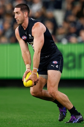 Jacob Weitering is the most valuable player at Carlton; maybe not the best, certainly not the most decorated, but central to the way the team is set up. They are a stoppage-focused team under Michael Voss, and when their midfield is not on top they can tend to give up easy scores on turnovers, making Weitering's ability to spoil and intercept vital to keeping the oppo to a manageable score. Unfortunately, he has been injured a lot and the Blues mids haven't been keeping up their end either, contributing a lot to the club's current long-term malaise.