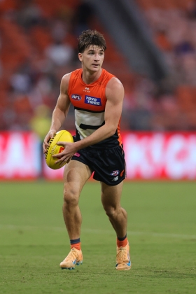 Phoenix Gothard has arrived at Greater Western Sydney just in time to learn his craft from one of the best in his position, in Toby Greene. He has a long way to go before he reaches the heights of  his captain, but he has shown more than enough in his debut season at senior level to demonstrate that he could find just as many toys in his kit. Some small forward specialise in running high and delivering, and he's no slouch at that, but his one-wood is most definitely finishing class, and he should give Giants fans (and fantasy owners) some thrills in 200+ games to come.