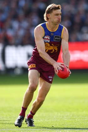 Harris Andrews does his best work in the air as one of the most respected interceptors of the last decade. As such, Brisbane likes to put him on the biggest, slowest tall forward opponent, which today is Shannon Neale. Oppo analysts have long since worked out that putting a man on him as a decoy can work to take him out of the play... though that's easier said than done. Today he faces Geelong, where Neale has had an up-and-down year and it's Jeremy Cameron who poses a much greater threat. Andrews would get done on leads if he went to Jezza, so Neale it will be.