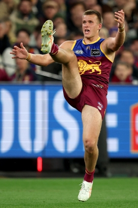 Ty Gallop started his AFL life as a key forward, earning a premiership medal last year and looking forward to a 200-game career in that role. Needs must at footy clubs, however, and their long injury list to start 2026 caused Chris Fagan to try him at centre half back, where he has looked even more promising. Media chatter has been that he might stay there when the Lions regain all their soldiers, but only Fagan knows the long-term plans. Defence is easier than attack so if he can hold down CHF he should be there, so Brisbane will have a choice to make.