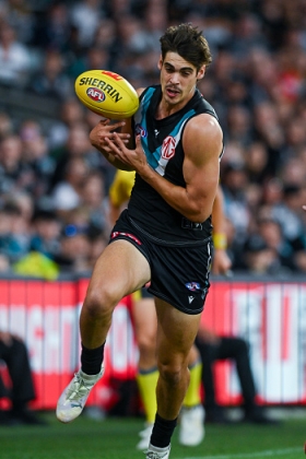Brandon Zerk-Thatcher has finally been picked for the senior Port Adelaide side again after more than a month languishing in the SANFL. For some reason Josh Carr had decided to play only two genuine key defenders, relying on undersized Power players like Lachie Jones or Logan Evans to man up much bigger opponents, but long-term injury to Esava Ratguolea has now forced his hand and heralded the return of BZT. It's not as if the ex-Bomber's form in the magoos was bad, the new coach just wanted more run from defence. BZT will now settle into CHB in front of Aliir Aliir.