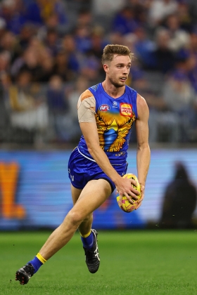 Tylar Young came to West Coast in the off season as part of their rebuild towards something approaching competitiveness, something the club has not achieved for a number of years now. He is in a much higher age bracket at 27 years old than the Eagles' host of recent high draft picks, but has only just reached the 50 game milestone due to being a mature-aged rookie pick himself and suffering injuries in his time at Tigerland. Long-term injury to Reuben Ginbey means the Eagles will be relying on Young to stand the opposition's best forward for the rest of this season.