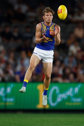Milan Murdock was brought to West Coast as a mature-aged player to provide frontal pressure and kick goals. He may not yet have the reputation as a pest of Hayden Ballantyne or Toby Greene, but he is on the way to building his own brand of annoying footy to disrupt opposition back flankers, adding a goal or two per game to punish them the other way. His role on Bailey Dale last week was an example of a genuine forward tag, following him all the way up and back to prevent his connection work and helping the team raise its pressure ratings. A very useful roleplayer.