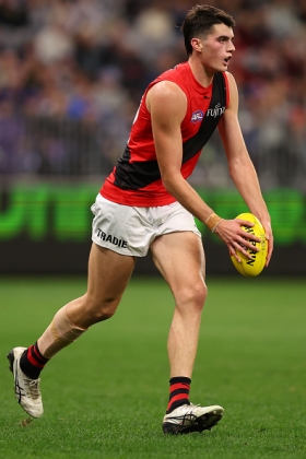 Vigo Visentini is one of many younger rucks who have benefited from off-season changes to AFL rules which have brought the second rucks back into the sport in a major way. Instead of Peter Wright chopping out in ruck, Visentini comes off the bench as 23rd man to support Nick Bryan, mostly staying on ball with brief forays forward. At the age of 20, the younger Visentini still has a few years left before he is expected to grow into his talents, by which time he may have gone past Bryan to assume lead ruck duties. Like his brother Dante at Port Adelaide, he is a support man for now.