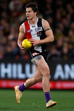 Liam Stocker can be accused of being Just A Guy, especially in fantasy terms, but the value of this kind of versatile player is not lost on real AFL coaches. A defender who can play on talls or smalls, holds his own in every contest, and doesn't let the team down with ball in hand is worth a game every week. More importantly for fantasy purposes, his presence is key to unlocking the best games of others around him who have serious scoring potential: Jack Sinclair and Callum Wilkie come to mind. Experienced fantasy coaches know to track every player in the 23, not just the stars.
