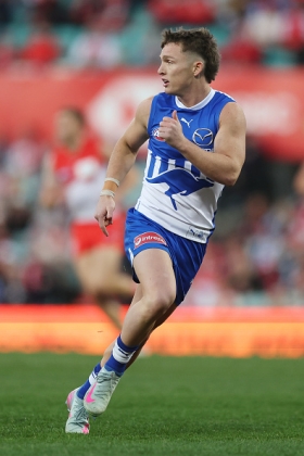 Zac Banch is one of a long line of small crumbing forwards tried by North Melbourne during their rebuild, and he has come onto the list at just the right time to enjoy the team starting to compete for finals again. It hasn't been much fun playing that role at the Kangaroos during their down years, but the rise of Cooper Trembath has proven lucrative for Banch and his cohorts as they have more crumbs to feed on. North also haven't quite found their best high half forward option, so Banch has a year or two to stake his claim on that prized position.