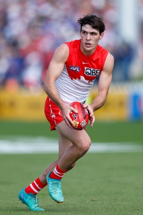 Errol Gulden returned this year from long-term injury and started his season slowly, settling himself in to build fitness for a run at the finals. He would be as surpirsed as anyone to be one of the senior midfielders suiting up this week, with five best 23 Swans suspended for the rest of the season due to off-field shenanigans. It's Errol's team now, in some respects, and if Sydney are to make anything of September action this year he has to be the dynamo to keep their chances alive. If the Bloods culture means anything, he will dig deep to battle on as long as he can.